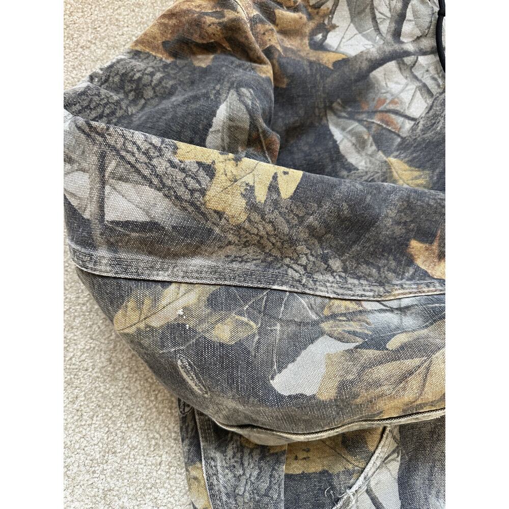 Carhartt Thrashed Distressed Realtree Camo Jacket Real Tree Men's Size Medium - Picture 9 of 15